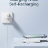 Mini PowerBank 5000MAH 20W + USB-C 20V / 3A kabeļa baltais