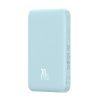 Mini PowerBank 5000MAH 20W + USB-C 20V / 3A kabeļa zila