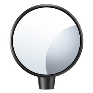 Plata leņķa spogulis ar drošības āmuru drošāku melnu