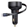 Enjeyment Pro automašīnas lādētājs ar velmētu USB-C 60W USB-C kabeli