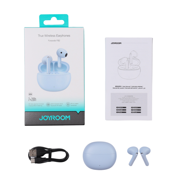 Bezvadu austiņas Funpods JR-FB2 Blue