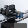 Melnās ventilācijas režģa automašīnas turētājs