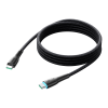 Zvaigžņu sērija USB-C kabeļa kabeļa-USB-C 60W 1M Black