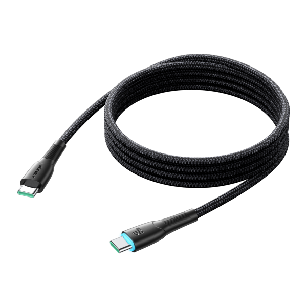 Zvaigžņu sērija USB-C kabeļa kabeļa-USB-C 60W 1M Black