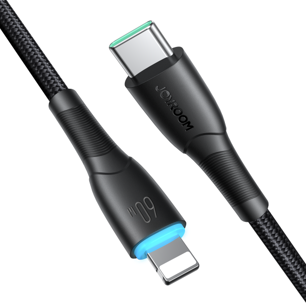 Zvaigžņu sērija USB-C kabeļa kabeļa-USB-C 60W 1M Black