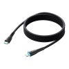 Kabelis Kabelis iPhone zvaigžņu sērijai USB -C - zibens 30w 1m melns
