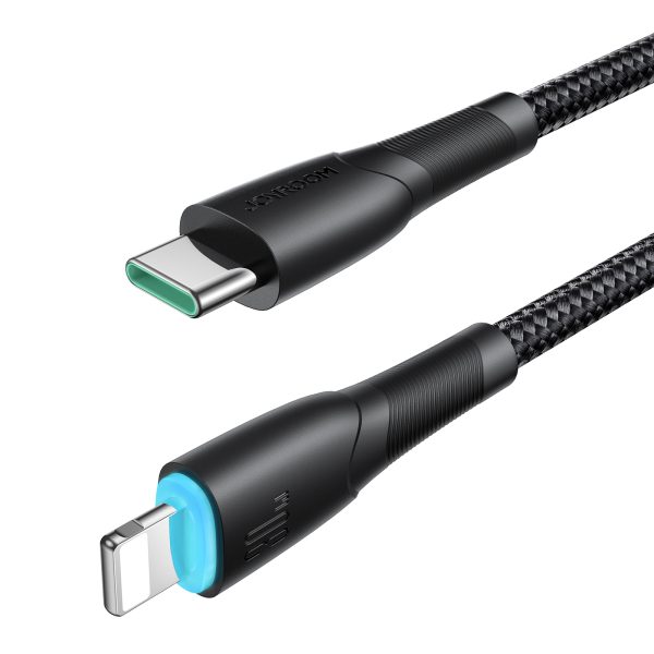 Kabelis Kabelis iPhone zvaigžņu sērijai USB -C - zibens 30w 1m melns