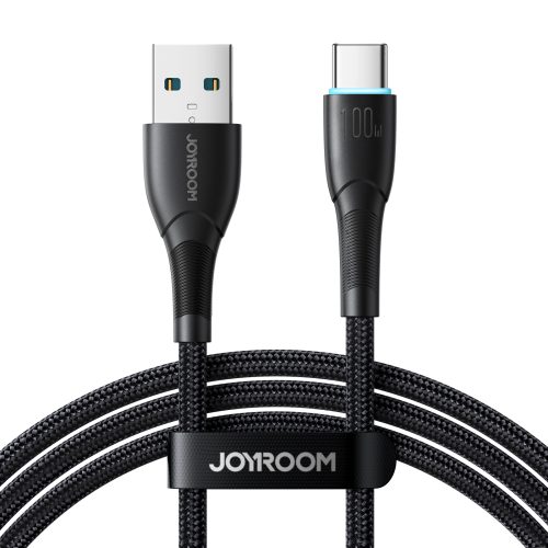Zvaigžņu sērija USB-A Cable-USB-C 100W 1m melns kabelis