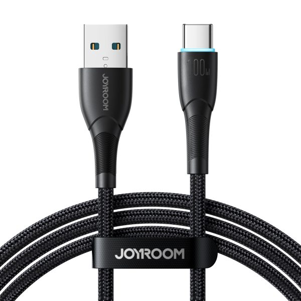Zvaigžņu sērija USB-A Cable-USB-C 100W 1m melns kabelis