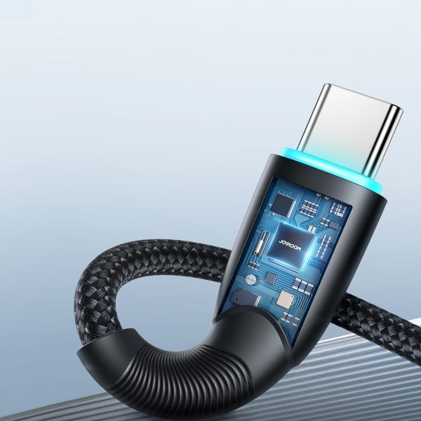 Zvaigžņu sērija USB-A Cable-USB-C 100W 1m melns kabelis