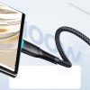 Zvaigžņu sērija USB-A Cable-USB-C 100W 1m melns kabelis