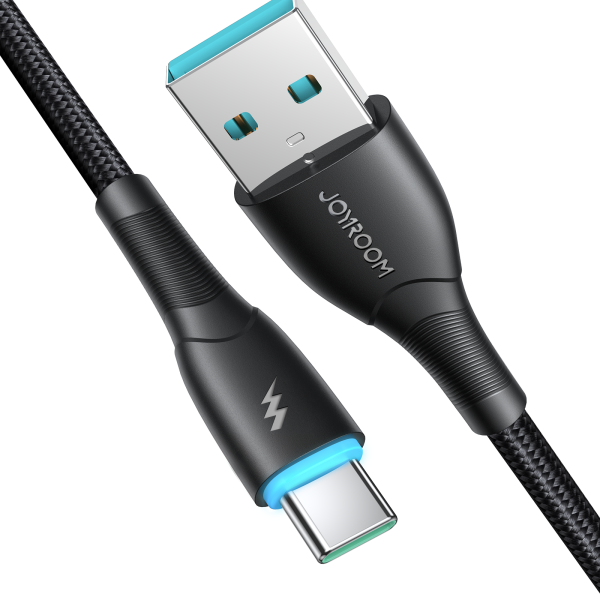 Zvaigžņu sērija USB-A Cable-USB-C 3A 1M Black