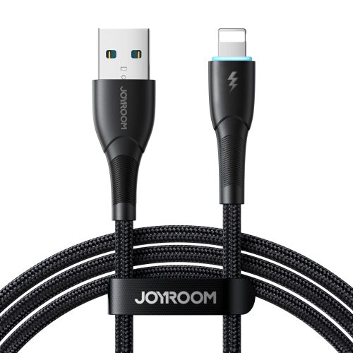 Kabelis Kabelis iPhone zvaigžņu sērijai USB -A - Lightning 3A 1M Black