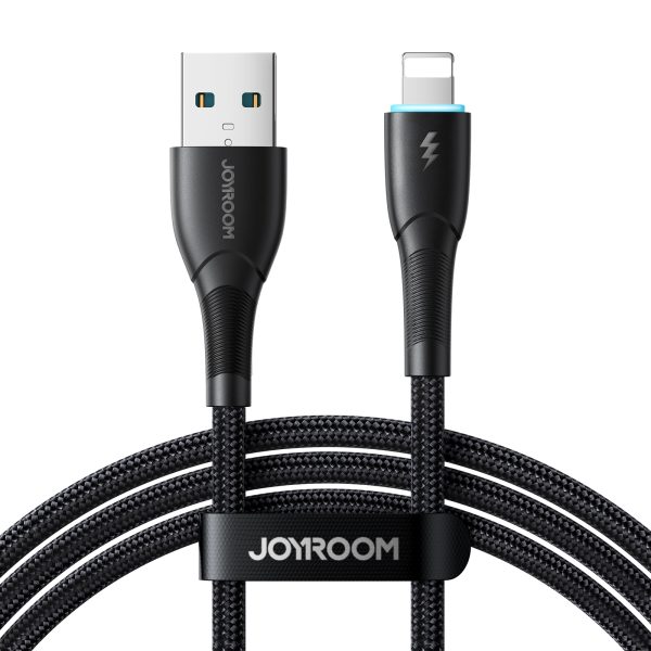 Kabelis Kabelis iPhone zvaigžņu sērijai USB -A - Lightning 3A 1M Black