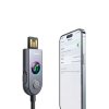 Automašīna bezvadu USB audio raidītājs Aux Jr-CB6 pelēks
