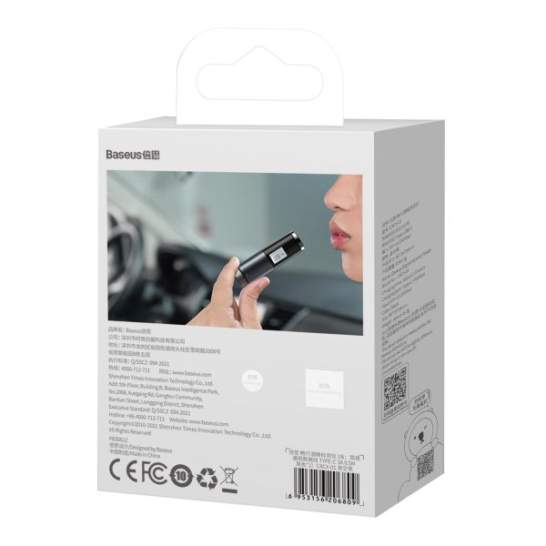 Precīza pievienota elkumainība CRCX-01 ar USB-C 1M melnu kabeli melnu