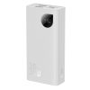 PowerBank ADAMAN2 1000MAH ar 2X USB-A / 1X USB-C 30W digitālais displejs balts