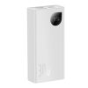 PowerBank ADAMAN2 1000MAH ar 2X USB-A / 1X USB-C 30W digitālais displejs balts