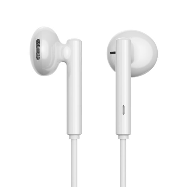 USB-C JR-EC05 balto austiņu komplekts
