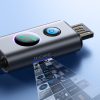 Automašīna bezvadu USB audio raidītāja Aux TF karte JR-CB7 pelēkā krāsā