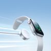 3in1 USB-A kabelis ar indukcijas lādētāju + 1x iPhone zibens + 1x USB-C 1,2m balts