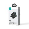 4x USB-A 24W 4,8A lādētājs melnais lādētājs