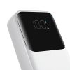 Mini PowerBank 1000mah ar iebūvētu Jr-PBC06 30W baltie kabeļi