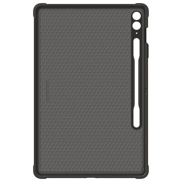1022857-3-pancerne-etui-z-podstawka-do-galaxy-tab-s9-fe-outd-samsung-hurtownia-sklep Bruņots korpuss ar Galaxy Tab S9 Fe āra vāku melnu pamatni