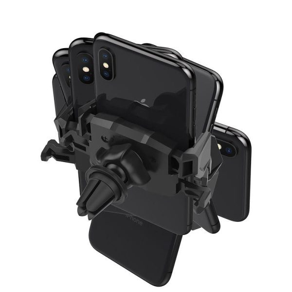 Airfock automašīnā Spigen Click.r Black.
