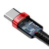 Neilona stiprs kabelis USB-C PD 100W 20V 5A 2M melns kabelis