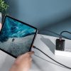 Neilona stiprs kabelis USB-C PD 100W 20V 5A 2M melns kabelis