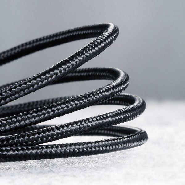 USB kabeļa kabelis - USB -C QC 3.0 3A 1m pelēks