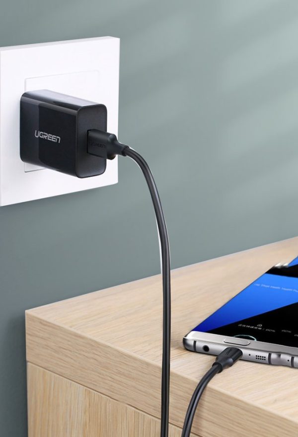 Kabelis USB 3.0 kabelis - USB -C 3A 1M Black