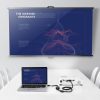 HDMI adaptera adapteris - VGA Micro USB Aux Aux 3,5 mm mini Jack Black