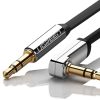 Plakanais kabelis Aux Aux 3,5 mm mini ligzda 5m sudrabs