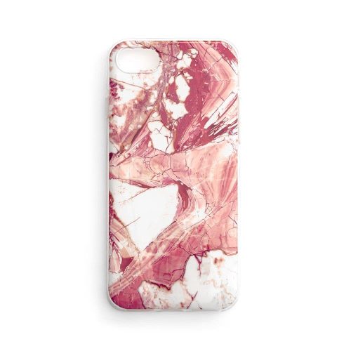 Marmora želejas korpuss marmora korpuss Samsung Galaxy Note 9 rozā krāsā