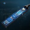 Bluetooth 5.0 raidītāja bezvadu audio adapteris 3,5 mm mini domkrats melns