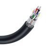 USB kabeļa kabelis - USB 2.0 1m melns
