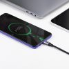 Leņķa kabelis USB-C Power Piegāde 60 V 20V 3A 2M melns un pelēks kabelis