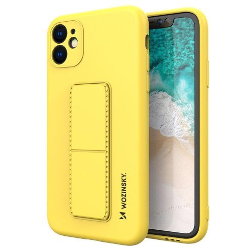 Silikona korpuss ar iPhone 12 Pro Max Kickste Case Yellow