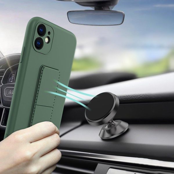 Silikona korpuss ar iPhone 12 Pro Max Kickste Case Yellow