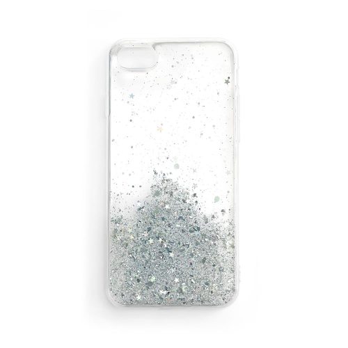 Spīdīgs korpuss ar mirdzošu Samsung Galaxy A72 4G Star Glitter caurspīdīgu