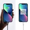 Ātra lādēšanas kabeļa iPhone USB -C - zibens PD 20W 1m melns