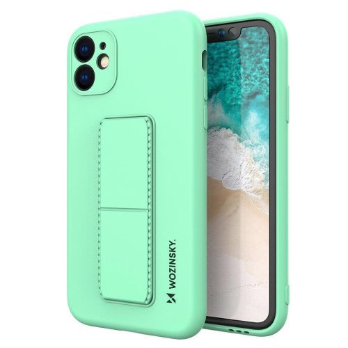 Silikona korpuss ar Samsung Galaxy A72 4G Kickstand Case Mint Case