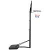 Mobilā basketbola basketbola komplekts, kas regulējams statīvā, augstums 200-305 cm