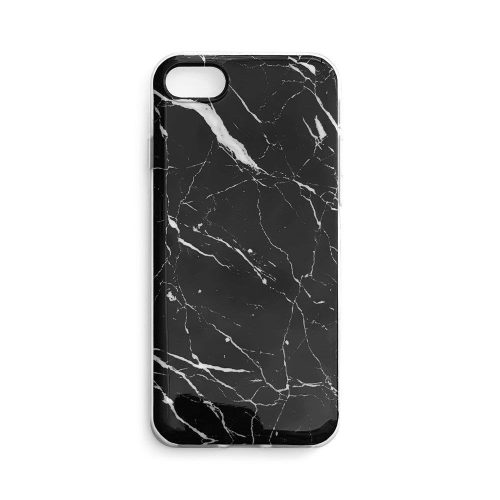 Marmora želejas korpuss marmora korpuss iPhone 13 Pro Max Black