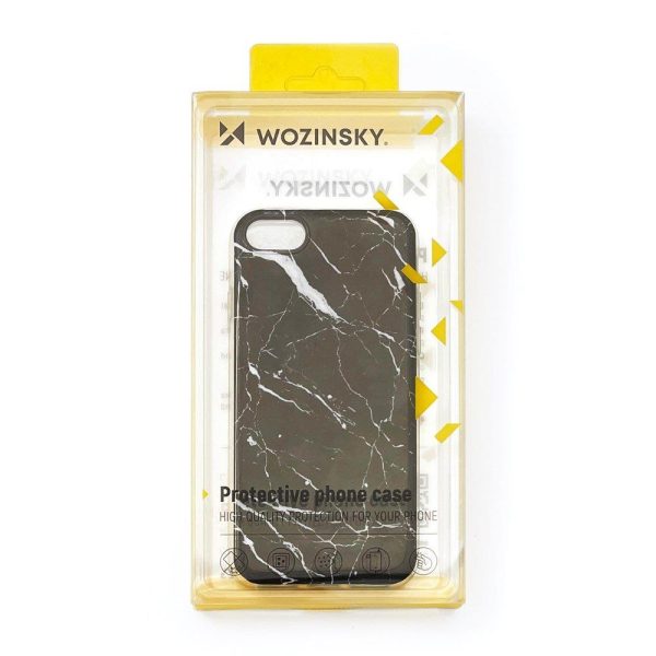Marmora želejas korpuss marmora korpuss iPhone 13 Pro Max Black