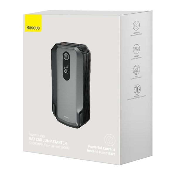 3in1 Booster starter starteris 12V 100A + PowerBank 13000mah + LED lukturīša
