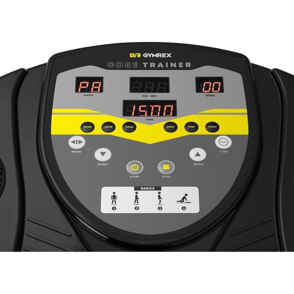 10230173-2 Mājas vibrācijas paklāja platforma fitnesa vingrinājumiem līdz 120 kg