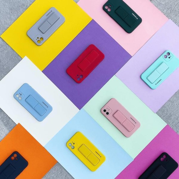 Silikona korpuss ar iPhone 13 Pro Max Kickste Case Yellow